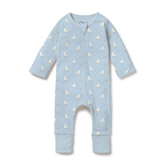 Zipsuit | Organic - Sunny Seagulls