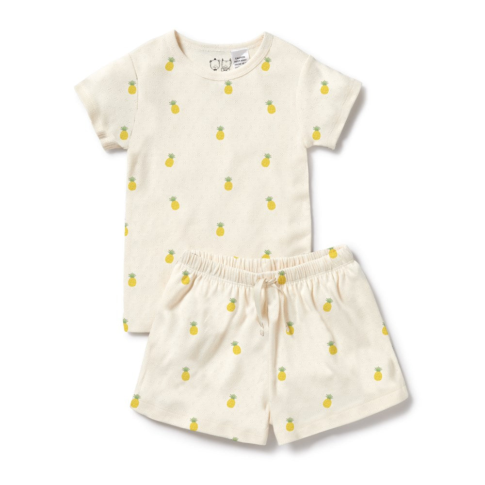Short Sleeve Pyjamas | Organic - Piney Pals