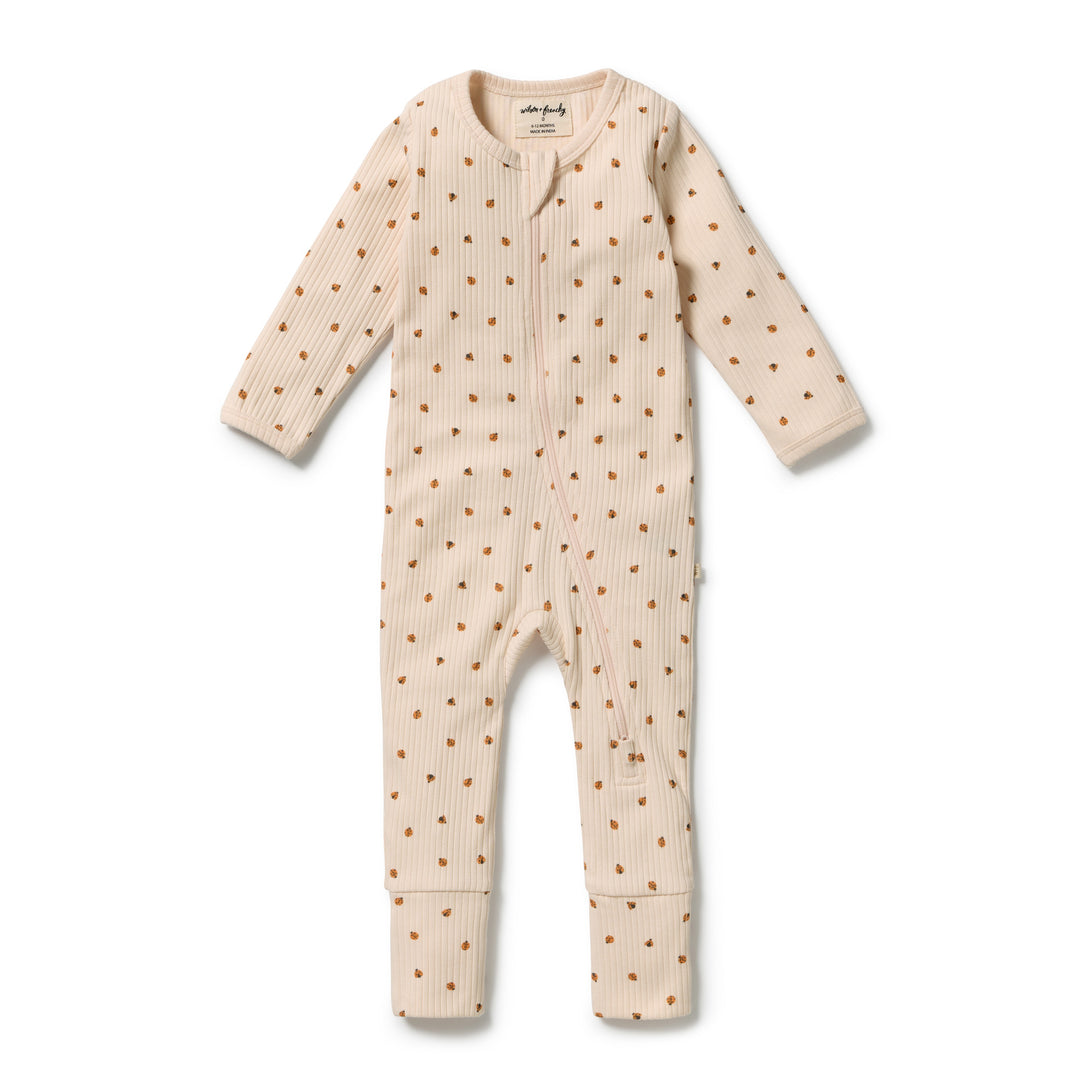 Zipsuit | Organic - Little Lady Bugs
