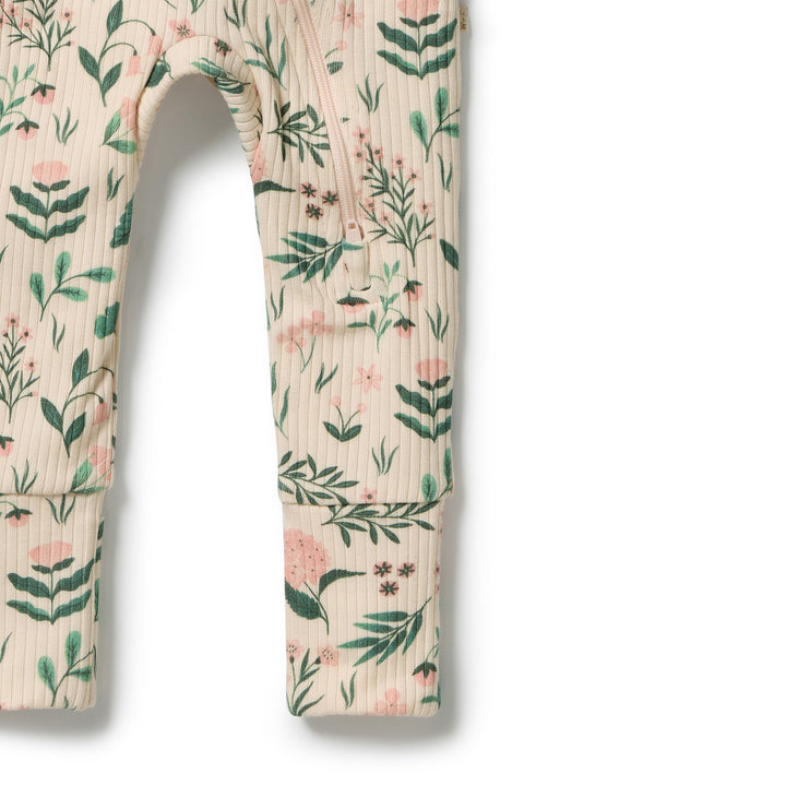 Zipsuit | Organic - Sweet Bloom