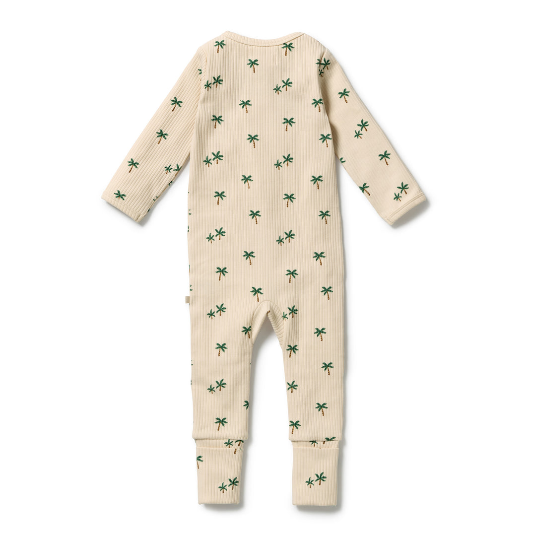 Zipsuit | Organic - Tiny Palm