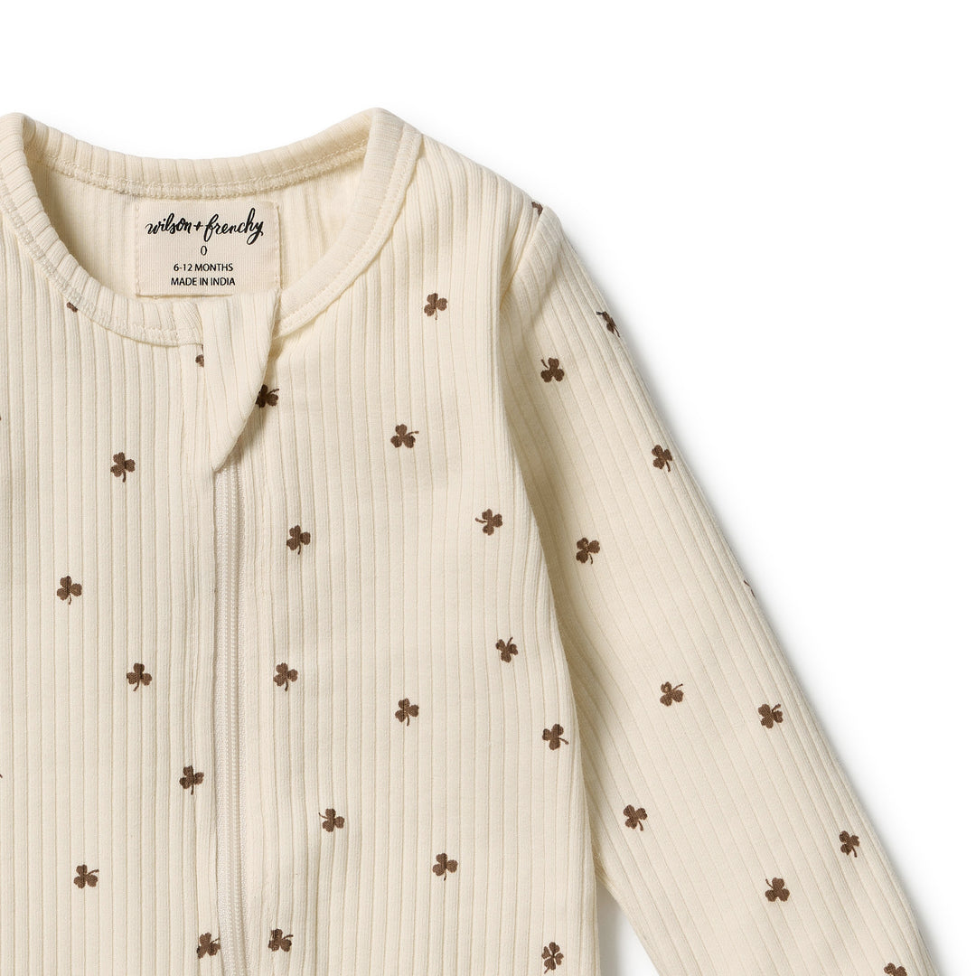Zipsuit | Organic - My Lucky Charm