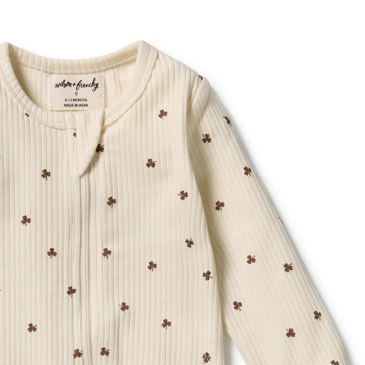 Zipsuit | Organic - My Lucky Charm