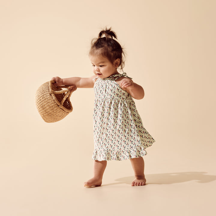 Dress | Organic Crinkle - Little Blossom