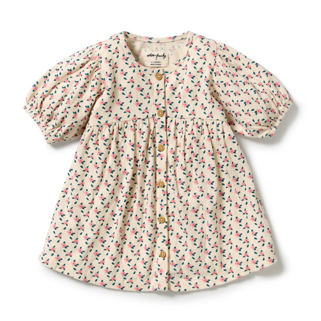 Dress | Organic Crinkle - Little Blossom