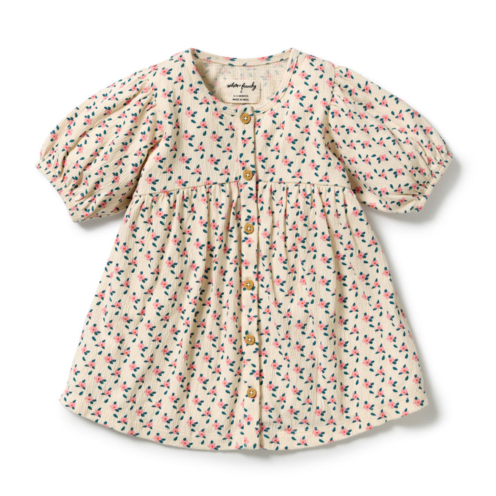 Dress | Organic Crinkle - Little Blossom