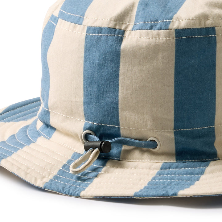 Hat | Cotton - Ocean Stripe