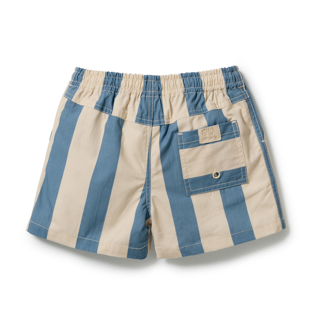 Board Short | Swim - Ocean Stripe