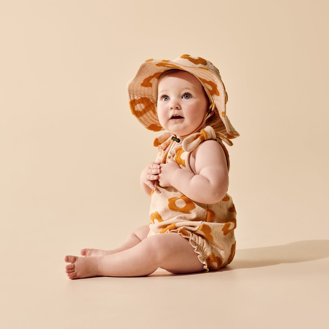 Hat | Organic Terry - Daisy Glow