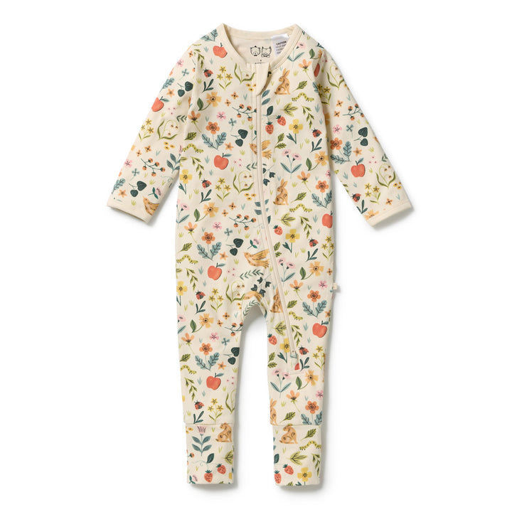 Zipsuit | Organic - Summer Garden