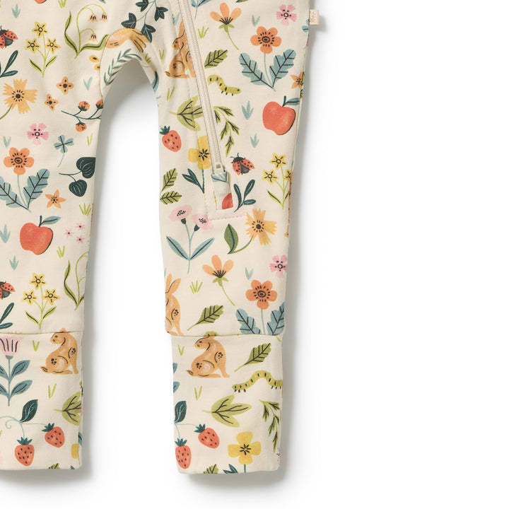 Zipsuit | Organic - Summer Garden