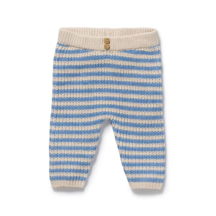 Pant | Organic Knitted - Frosted Blue