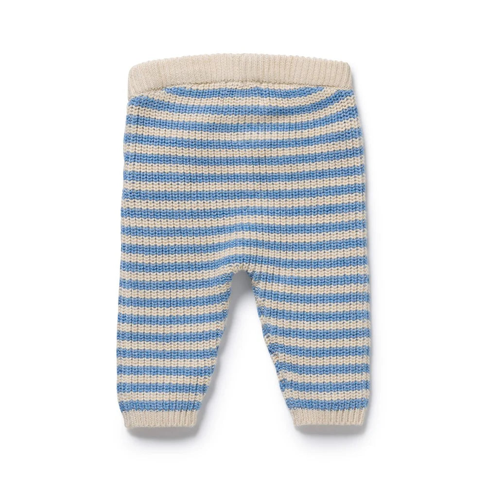 Pant | Organic Knitted - Frosted Blue