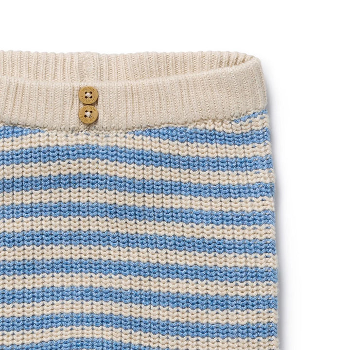 Pant | Organic Knitted - Frosted Blue