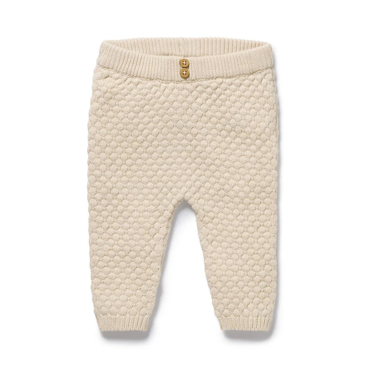 Pant | Organic Knitted - Cream