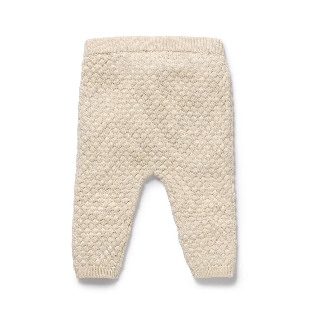 Pant | Organic Knitted - Cream