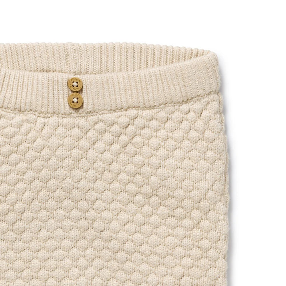 Pant | Organic Knitted - Cream
