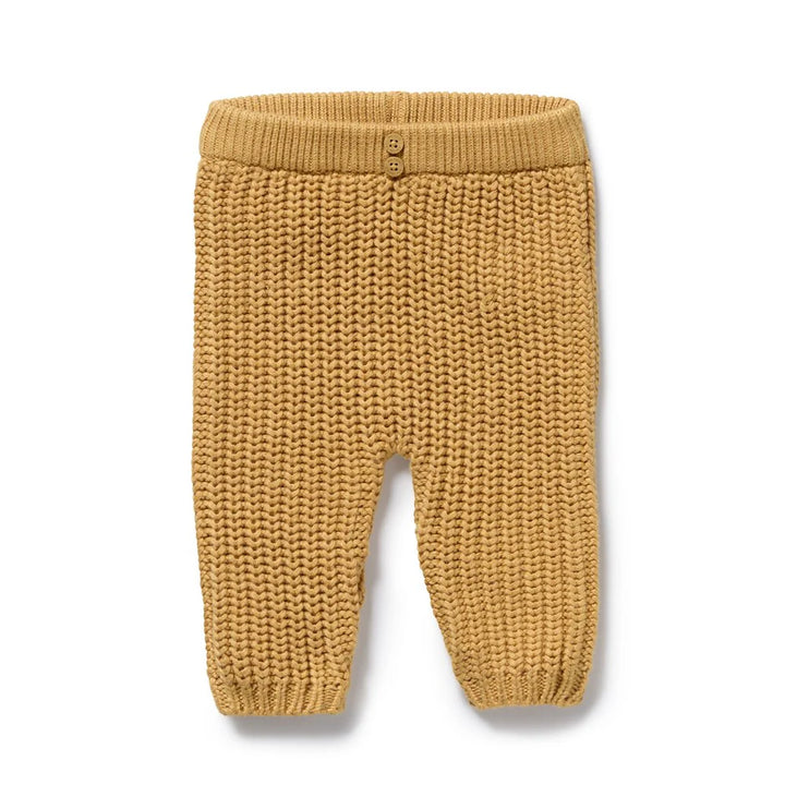 Pant | Organic Knitted - Honey Drop