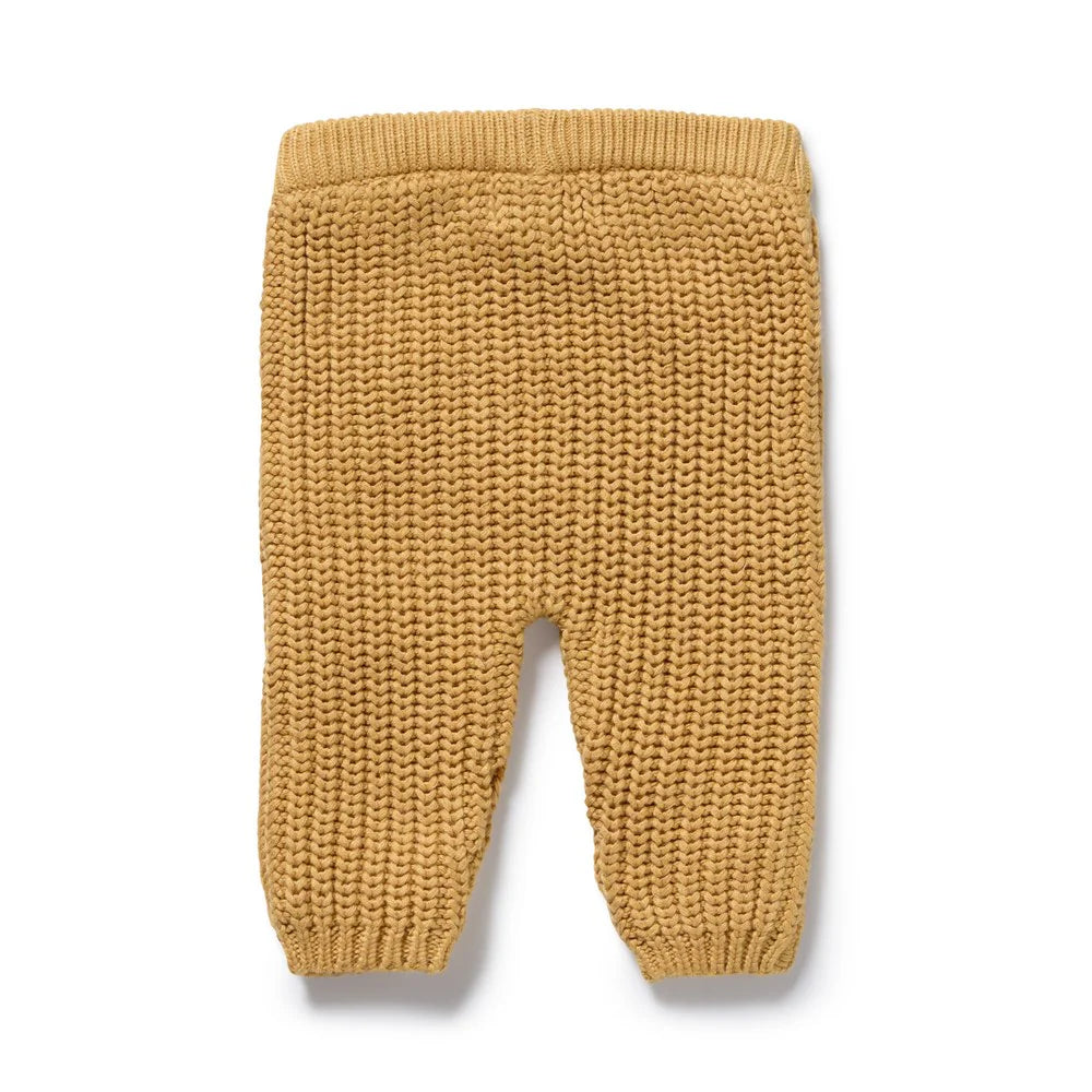 Pant | Organic Knitted - Honey Drop