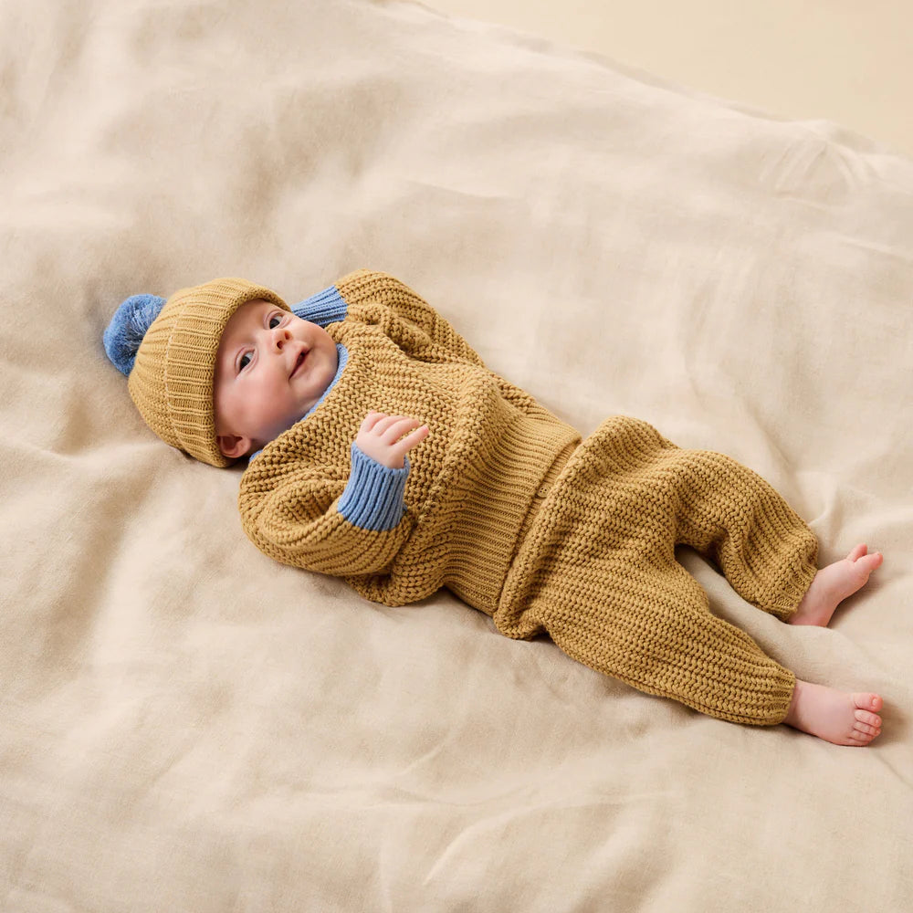 Pant | Organic Knitted - Honey Drop