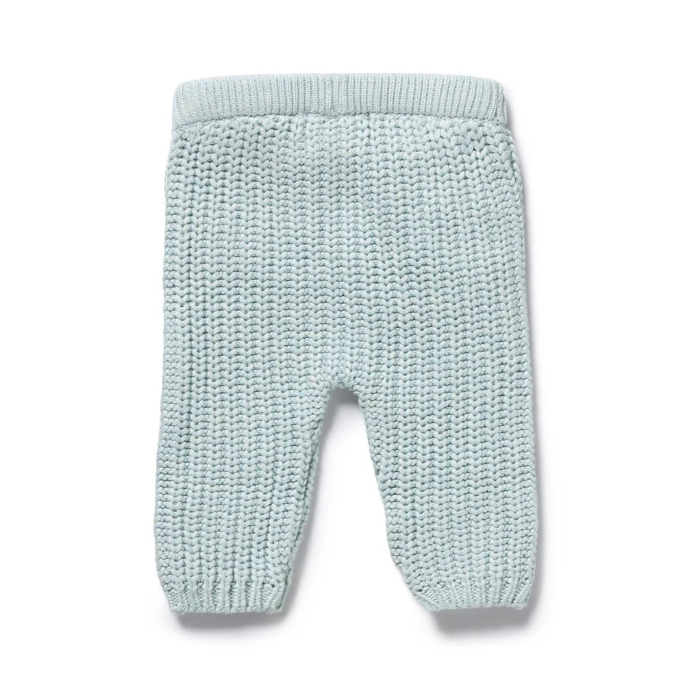 Pant | Organic Knitted - Cloud Blue