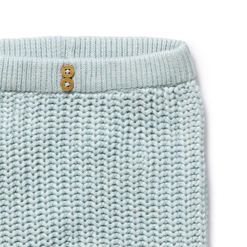 Pant | Organic Knitted - Cloud Blue