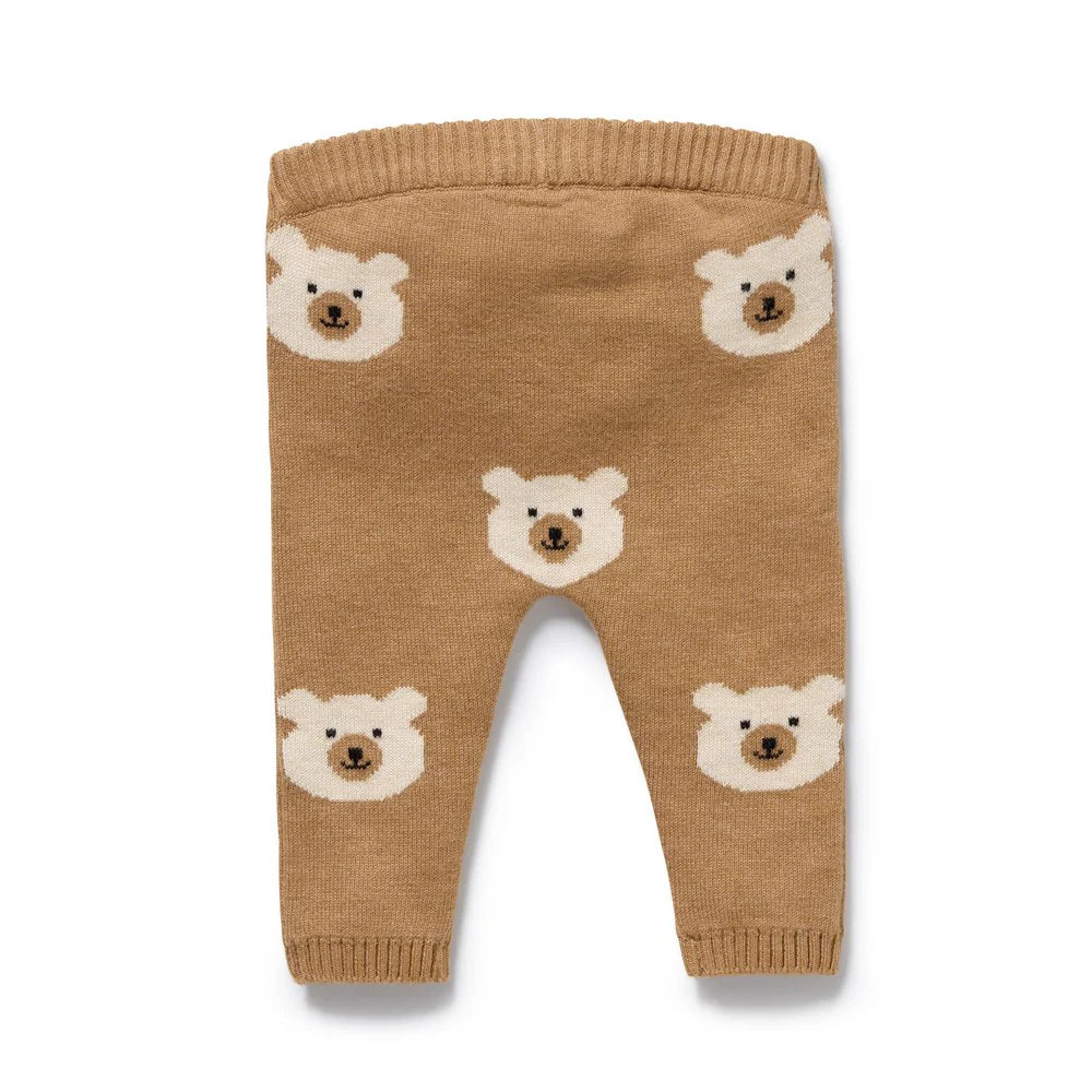 Pant | Organic Knitted - Beary Cute