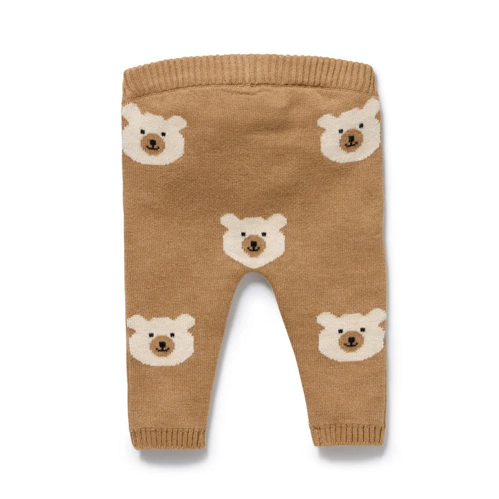 Pant | Organic Knitted - Beary Cute