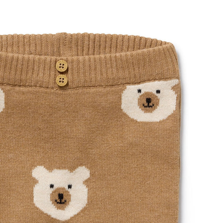 Pant | Organic Knitted - Beary Cute