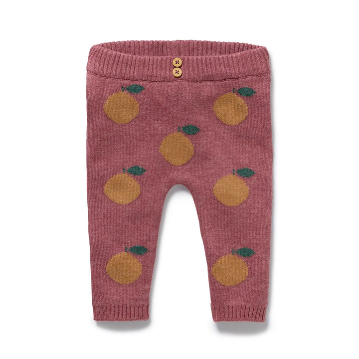 Pant | Organic Knitted - Clementine
