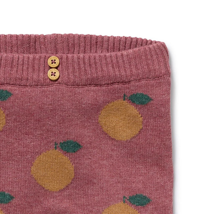 Pant | Organic Knitted - Clementine