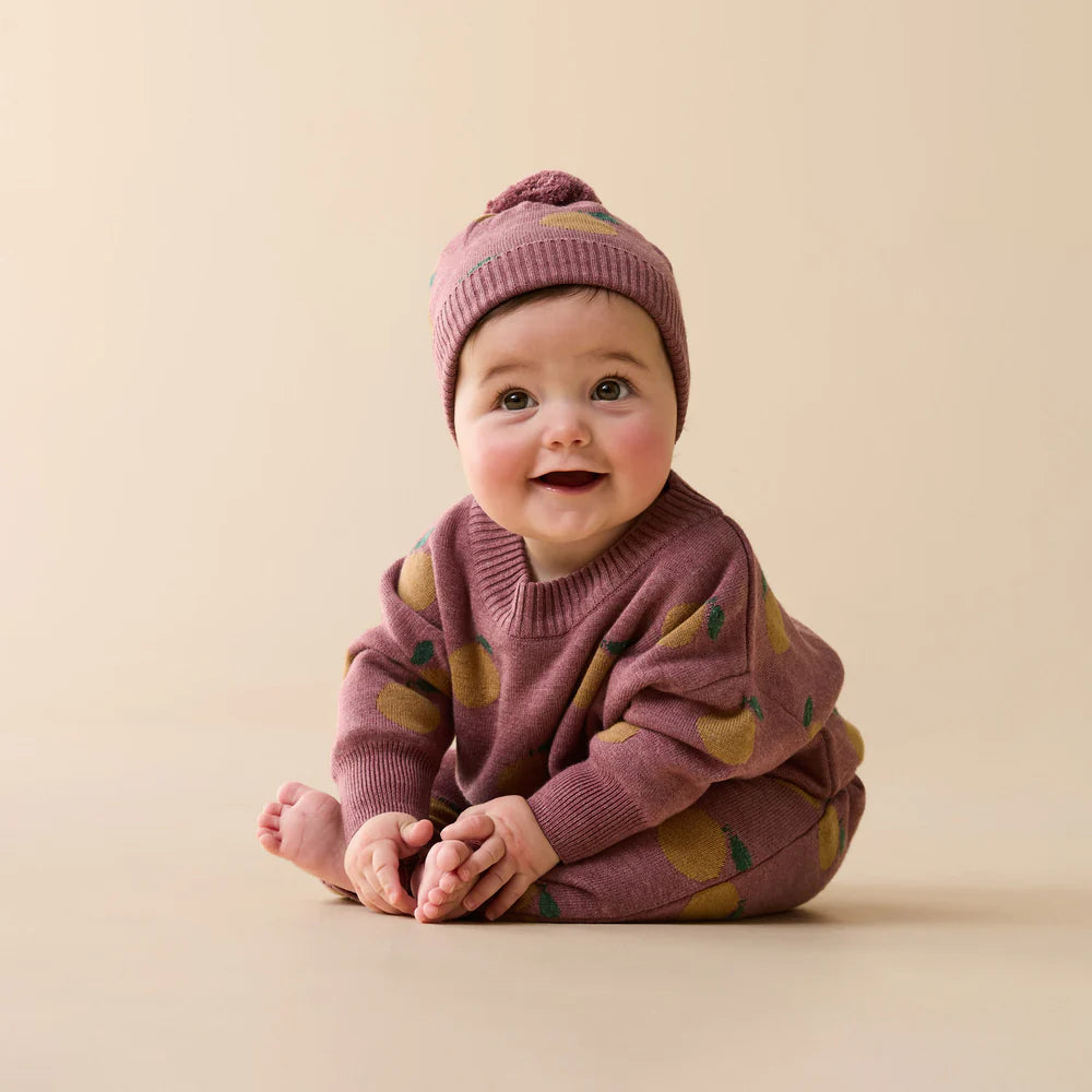 Pant | Organic Knitted - Clementine
