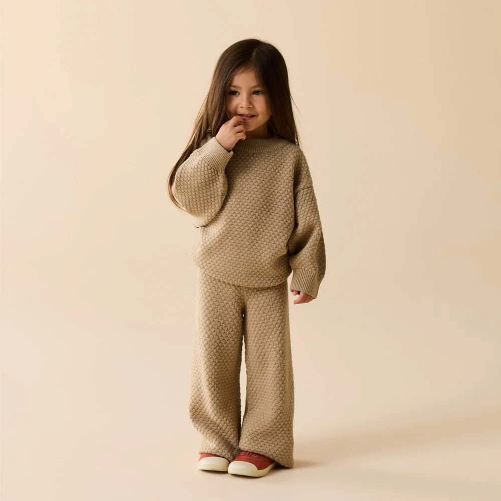 Pant | Organic Knitted - Oat