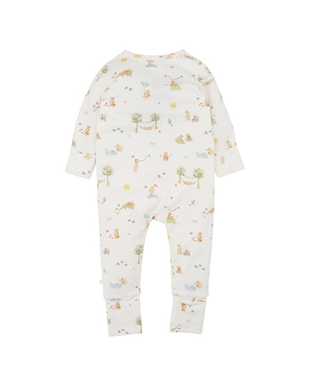 Onesie | LS Zip - Bear