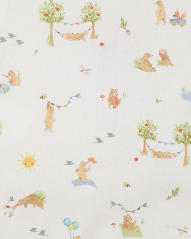 Onesie | LS Zip - Bear