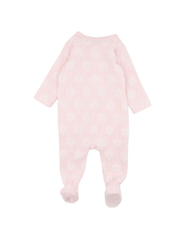 Zipsuit | Organic - Pink Flower Blossom