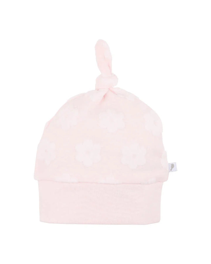 Beanie | Organic - Pink Flower