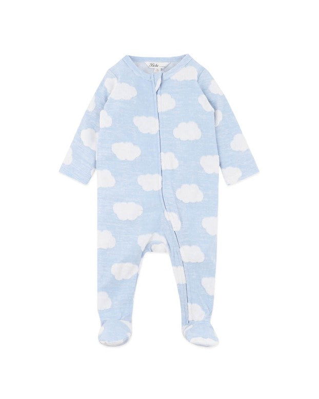 Zipsuit Organic | Cloud - Pale Blue