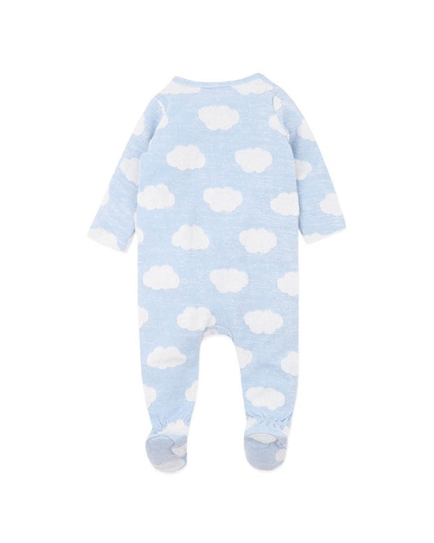Zipsuit Organic | Cloud - Pale Blue