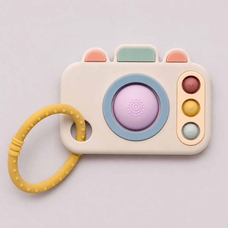 Teether | Camera Silicone Pop