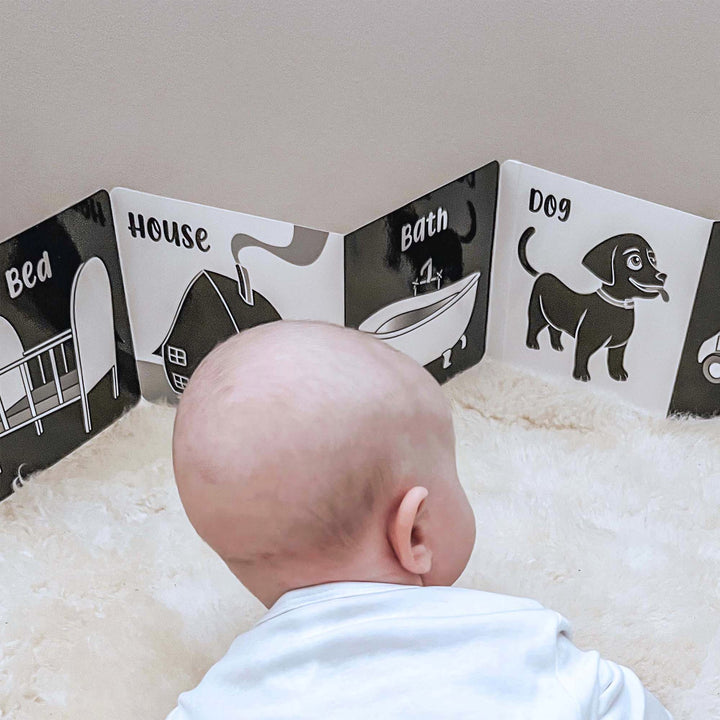 Black and White Baby Book | Welcome To The World Little One