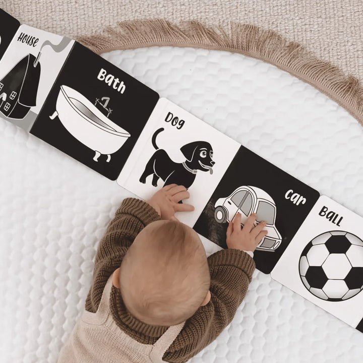 Black and White Baby Book | Welcome To The World Little One