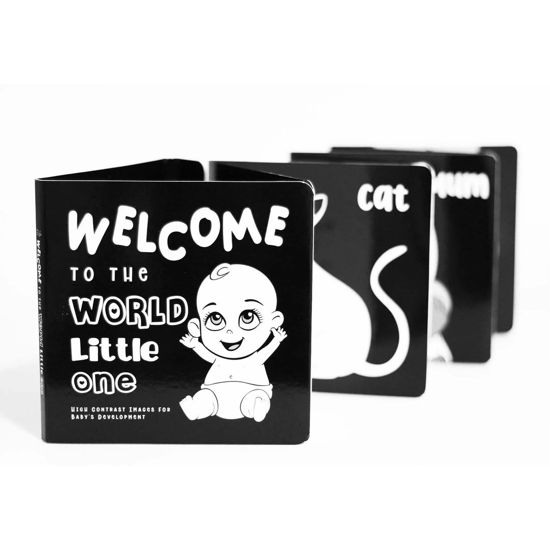 Black and White Baby Book | Welcome To The World Little One