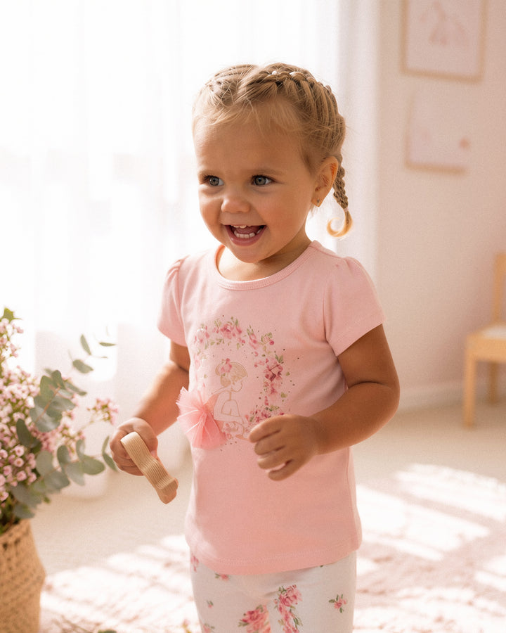 Organic Tee | Chelsea - Ballerina
