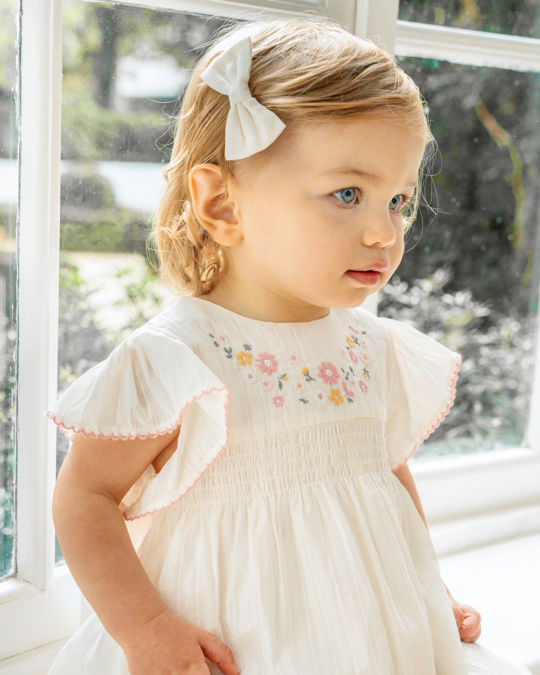 Willa Embroidery Dress - Junior