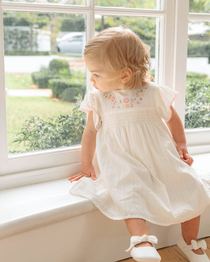 Willa Embroidery Dress - Junior