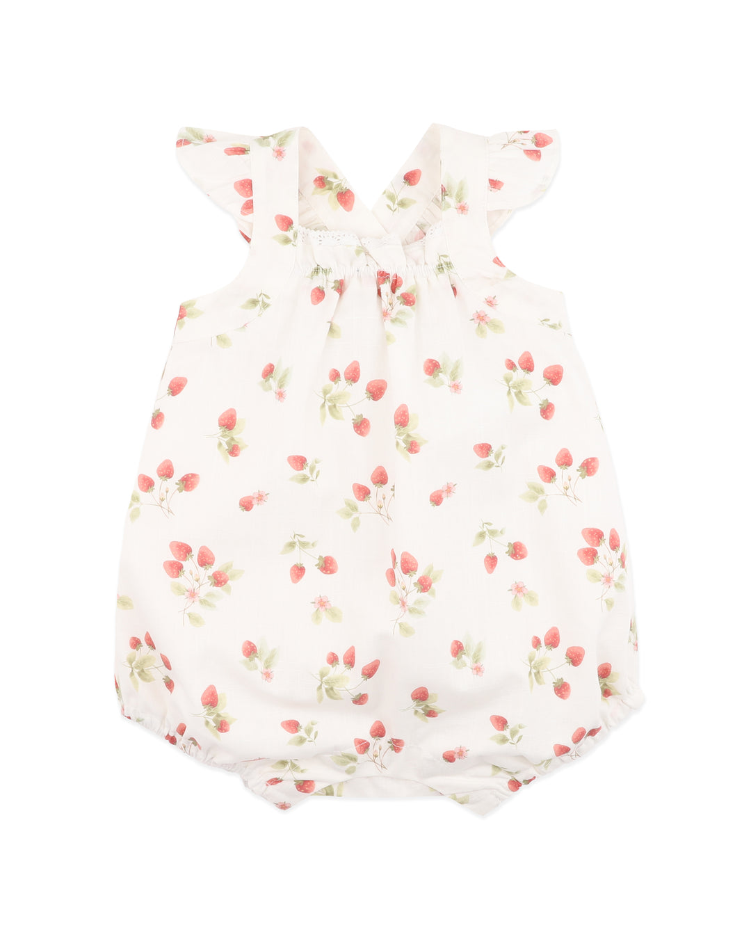 Romper | Poppy - Strawberry