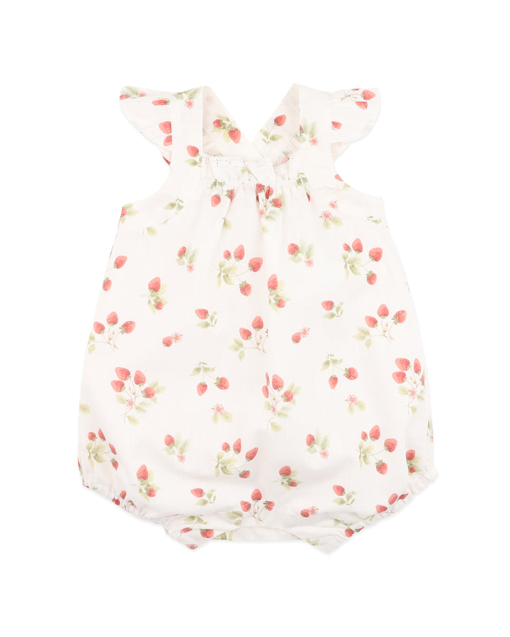 Romper | Poppy - Strawberry