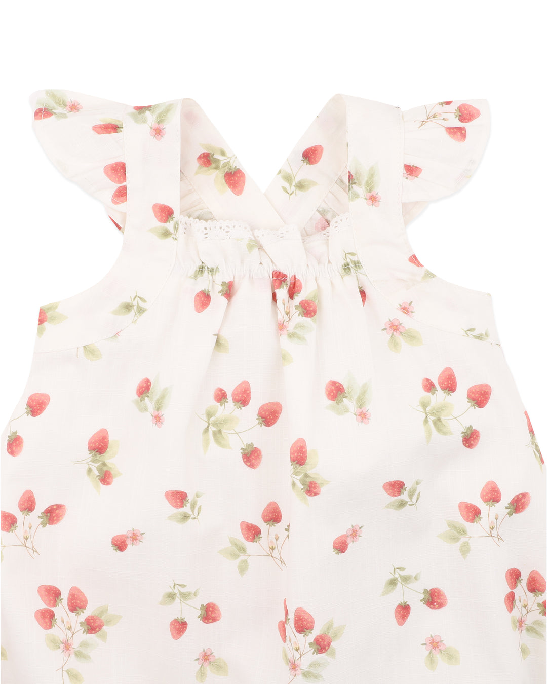Romper | Poppy - Strawberry