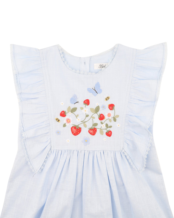 Dress | Emb. Yoke - Poppy